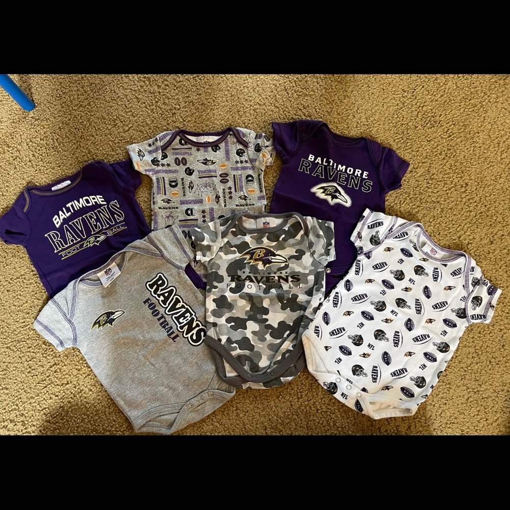 Baltimore Ravens Onesies